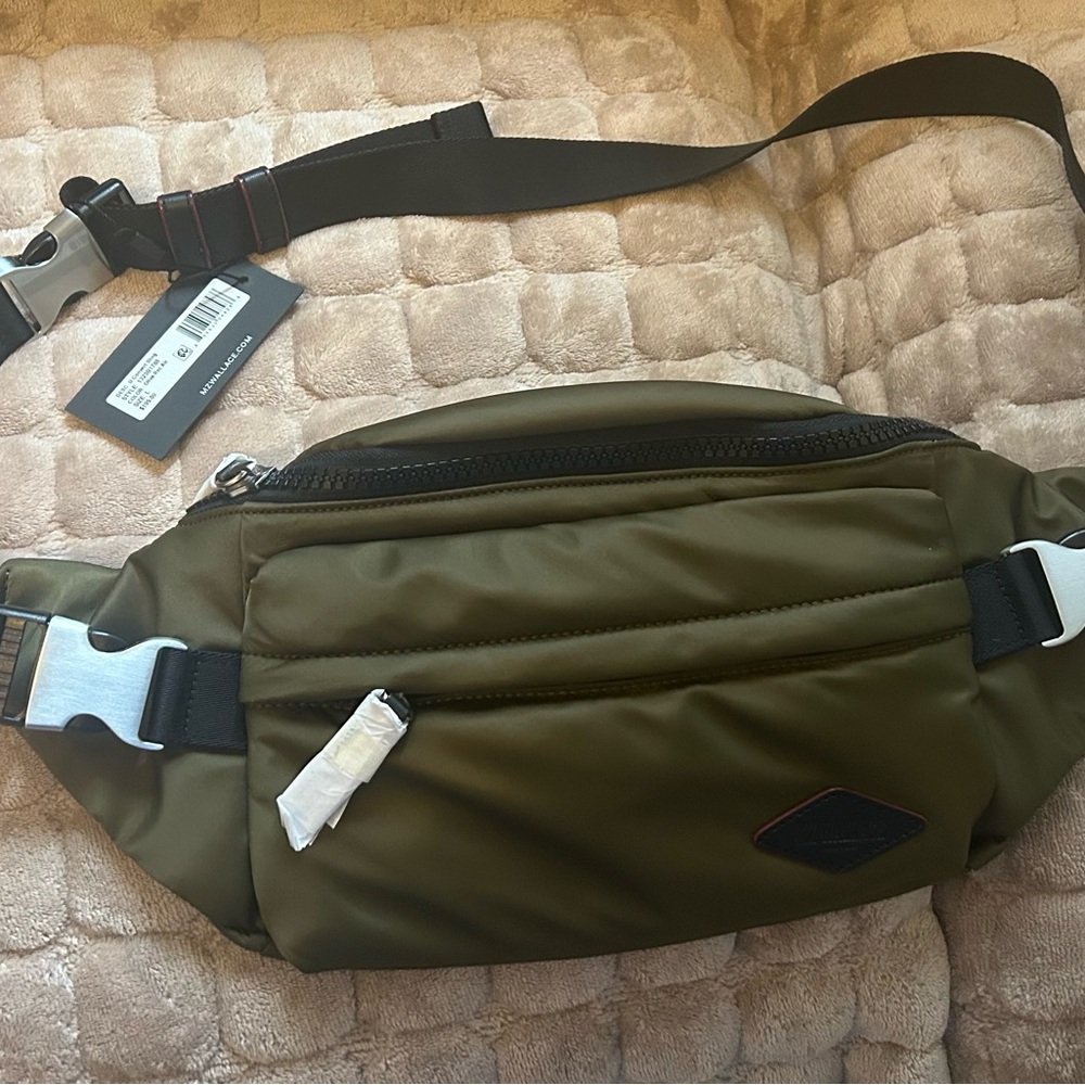 MZ Wallace Large Bleeker Sling Bag NWT
